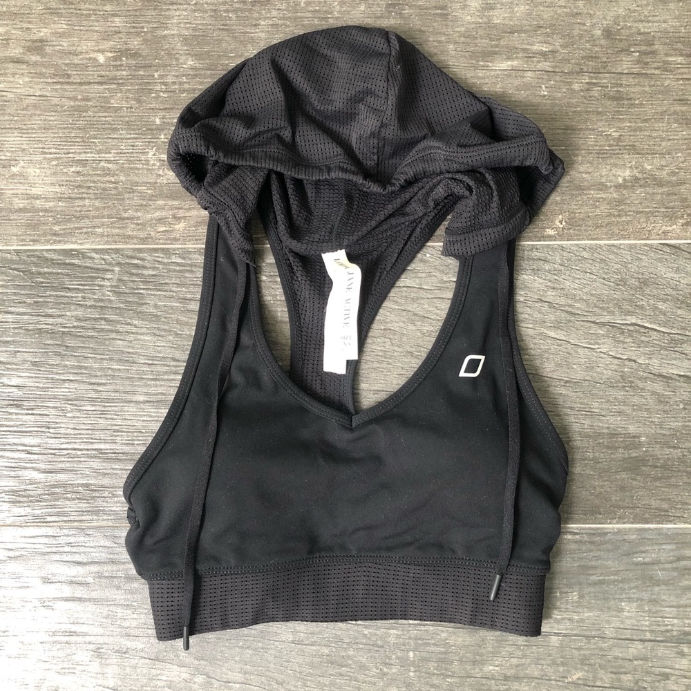 LJ hooded sports bra